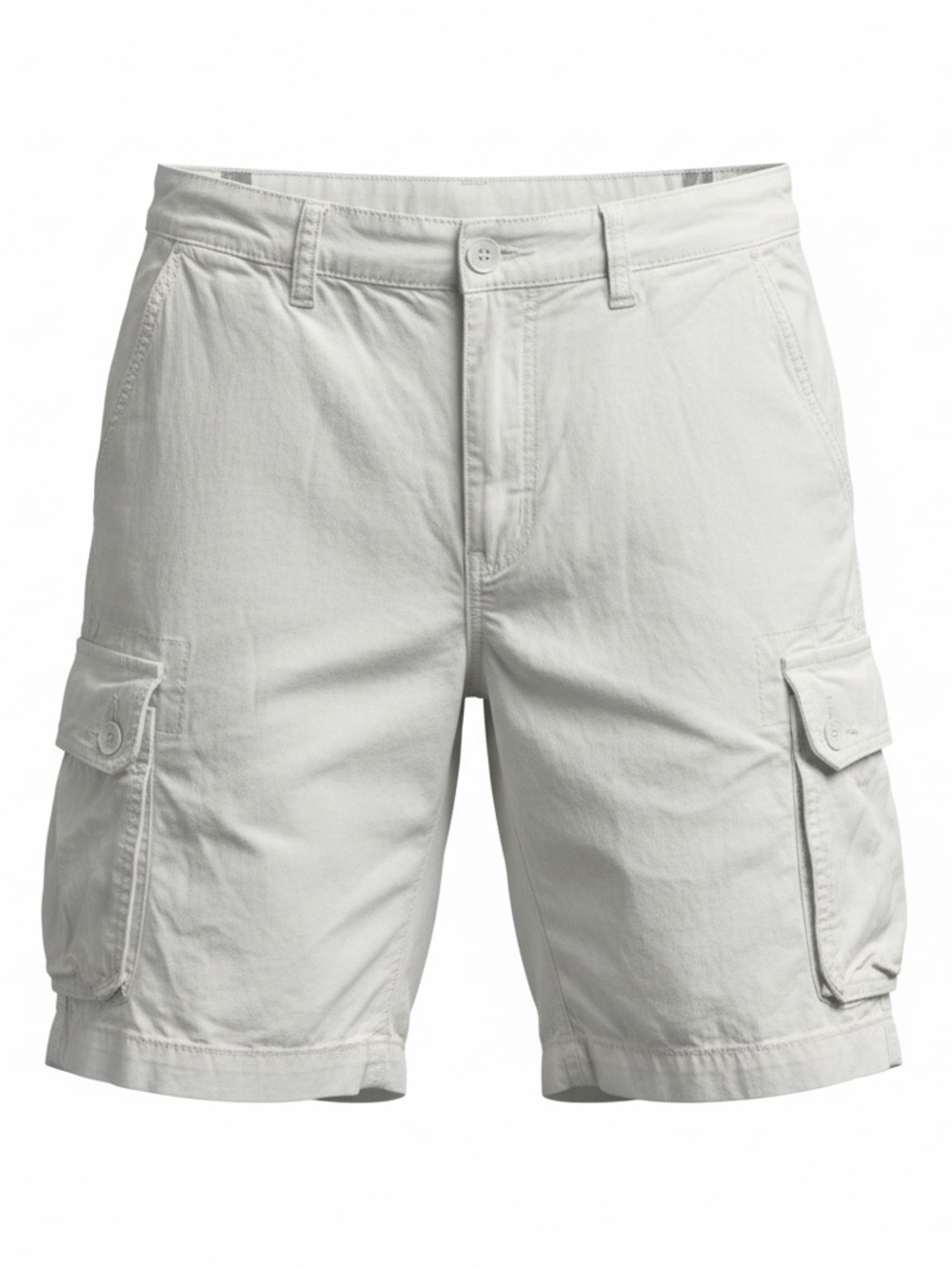 Calvin Klein Jeans Men's Cargo Shorts in Light Off-White